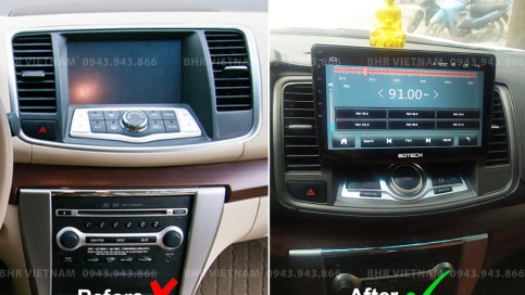 Màn hình DVD Android xe Nissan Teana 2008 - 2013 | Gotech GT6 New